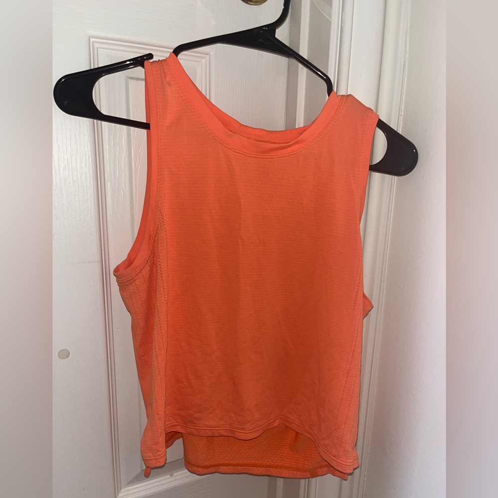 Lululemon Muscle Tank Size 4 Orange
